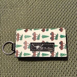 Stylish Key & Card Holder with Festive Design